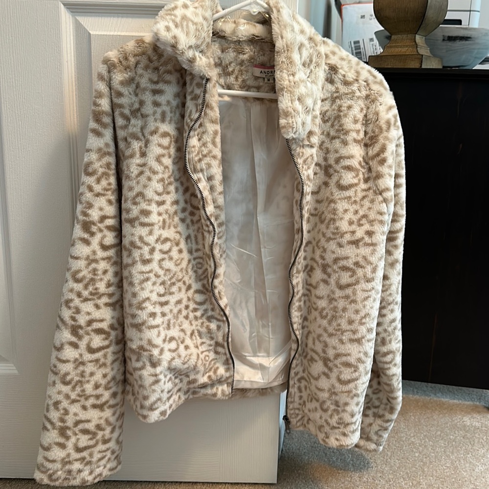 Cozy Cheetah print jacket